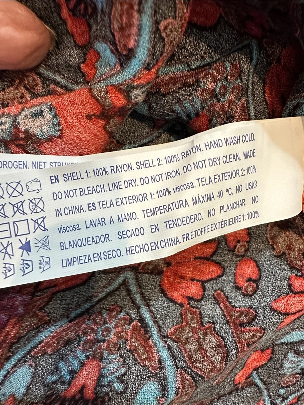 Boho Patchwork Kimono Cardigan - Teal, Red, Black